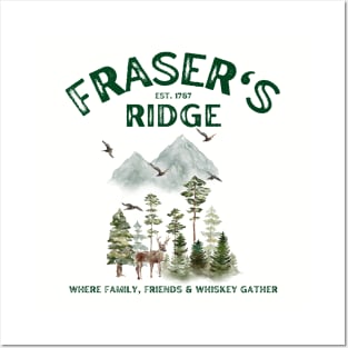 Fraser's Ridge Est 1767 Posters and Art